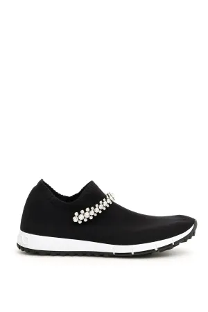 Jimmy Choo verona slip-on sneakers with crystals