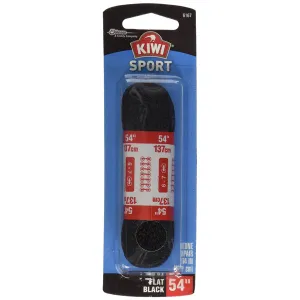 KIWI - Sport Laces Flat Black 54" - 1 Pair