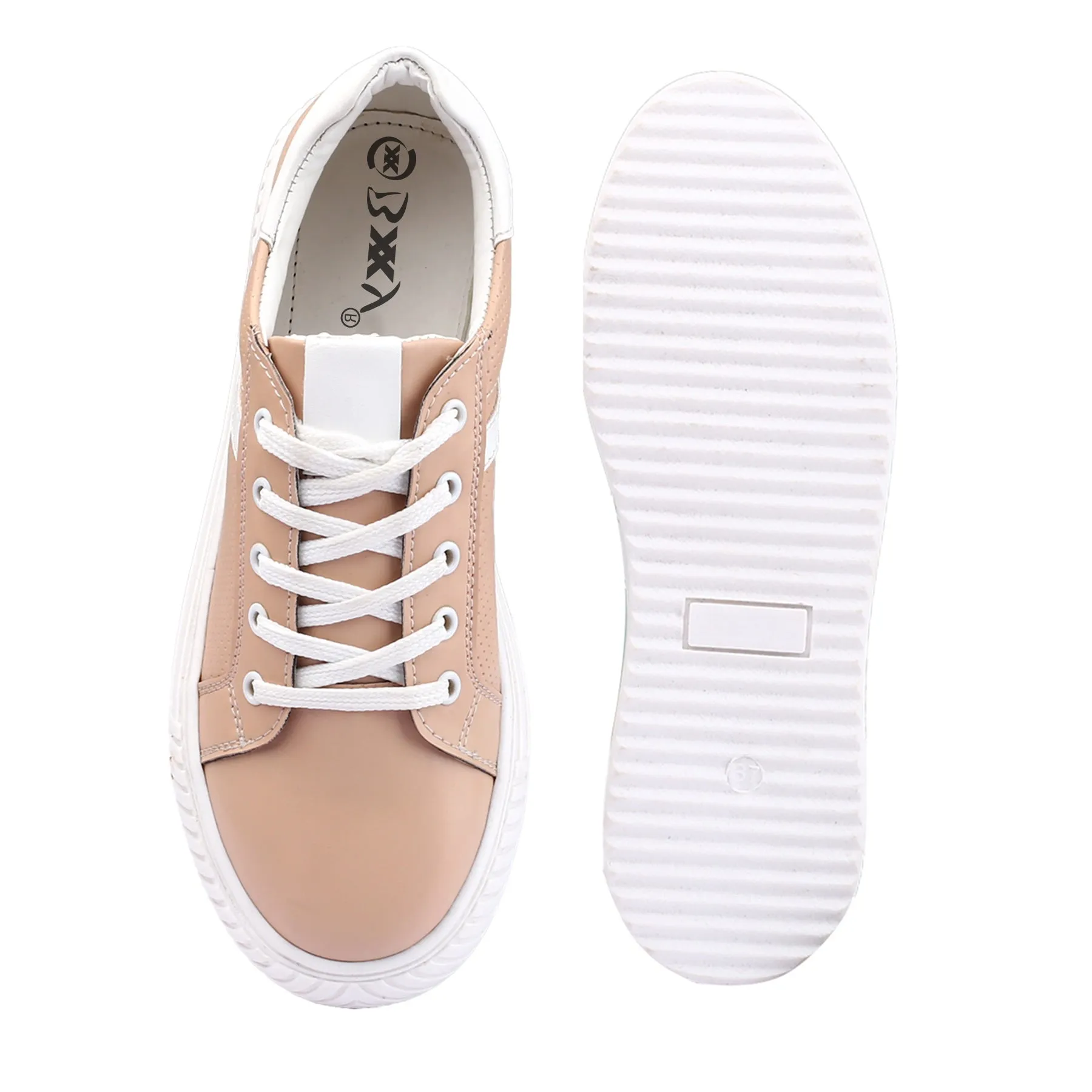 Latest Women's New Stylish Casual Sneaker Lace up Shoes