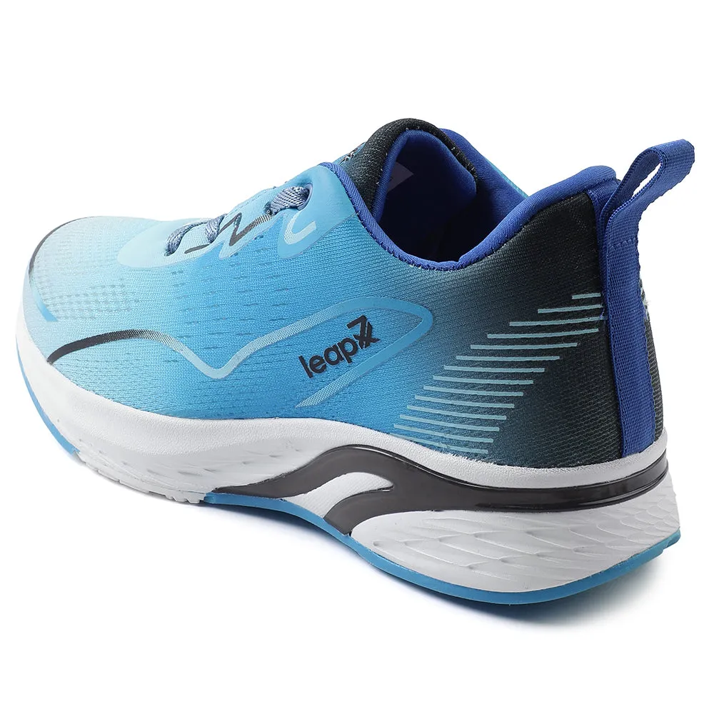 Leap7x Blue Sports Lacing Walking Shoes For Women GHD-W10E By Liberty