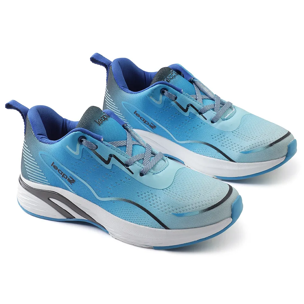 Leap7x Blue Sports Lacing Walking Shoes For Women GHD-W10E By Liberty