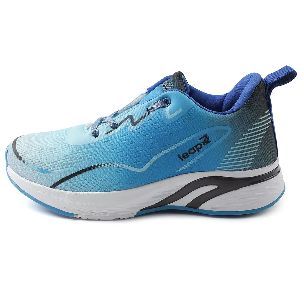 Leap7x Blue Sports Lacing Walking Shoes For Women GHD-W10E By Liberty