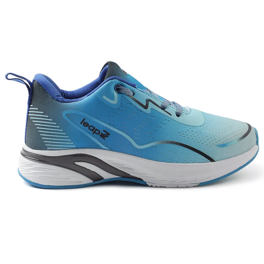 Leap7x Blue Sports Lacing Walking Shoes For Women GHD-W10E By Liberty