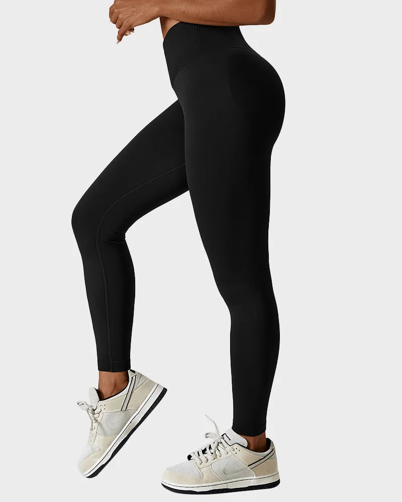 Lightweight Seamless Butt Lifting Fitness Leggings