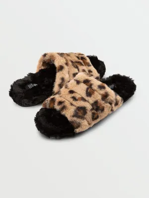 Lived in Lounge Puff Puff Slides - Leopard