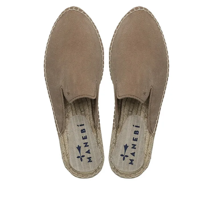 MANEBI SUEDE MULES