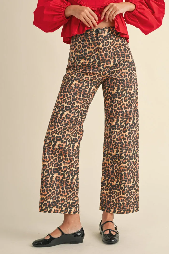 Marcy Leopard Pants