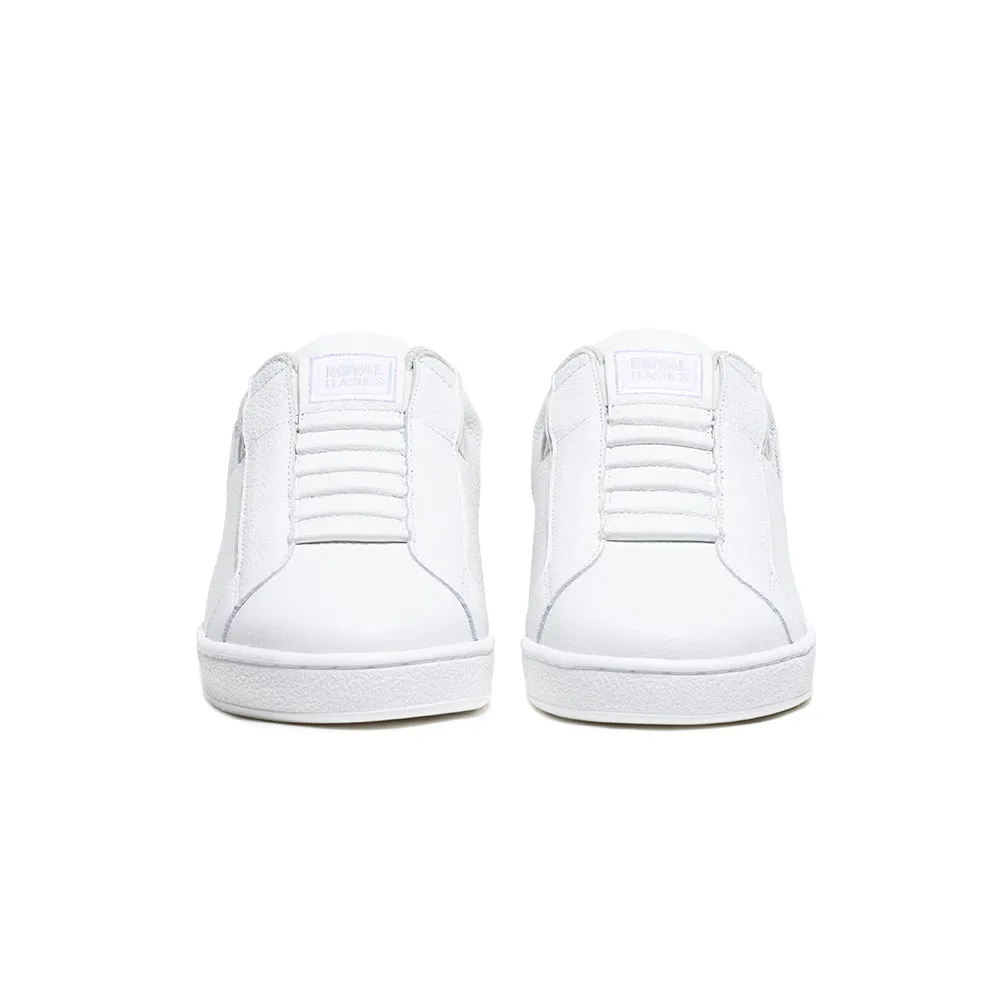 Men's Adelaide White Green Leather Sneakers 02623-008