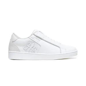 Men's Adelaide White Green Leather Sneakers 02623-008