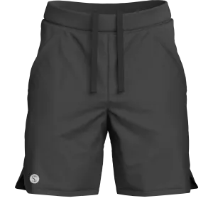 Men's Grey Sports Shorts for Running & Gym