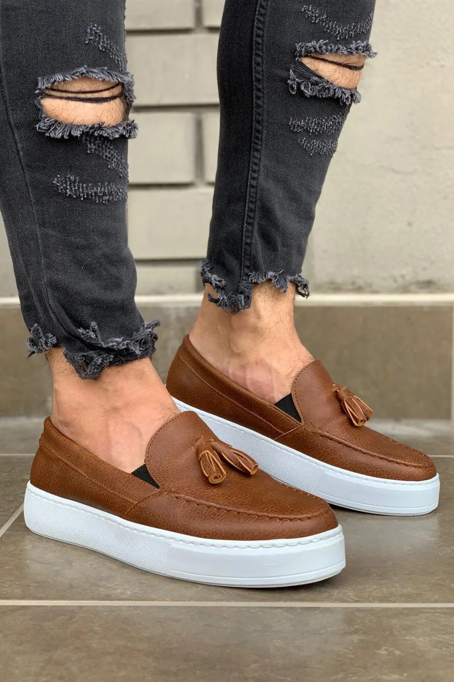 Men's Sneaker Casual Sport Classic Shoes 717 Brown