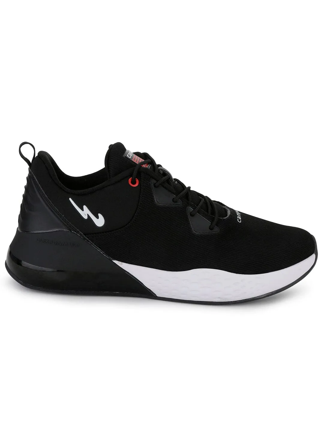 MILAN Black Men's Running Shoes