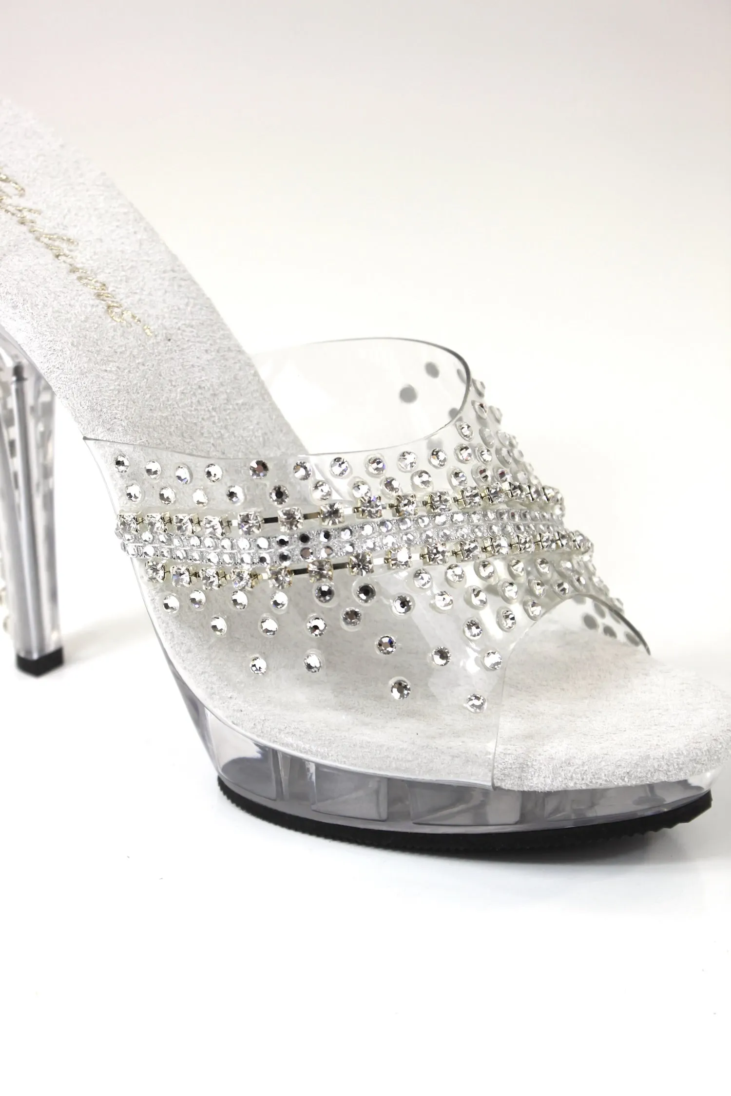 Monica / NPC Competition Heels / 5" Heel Rhinestone Competition Shoes