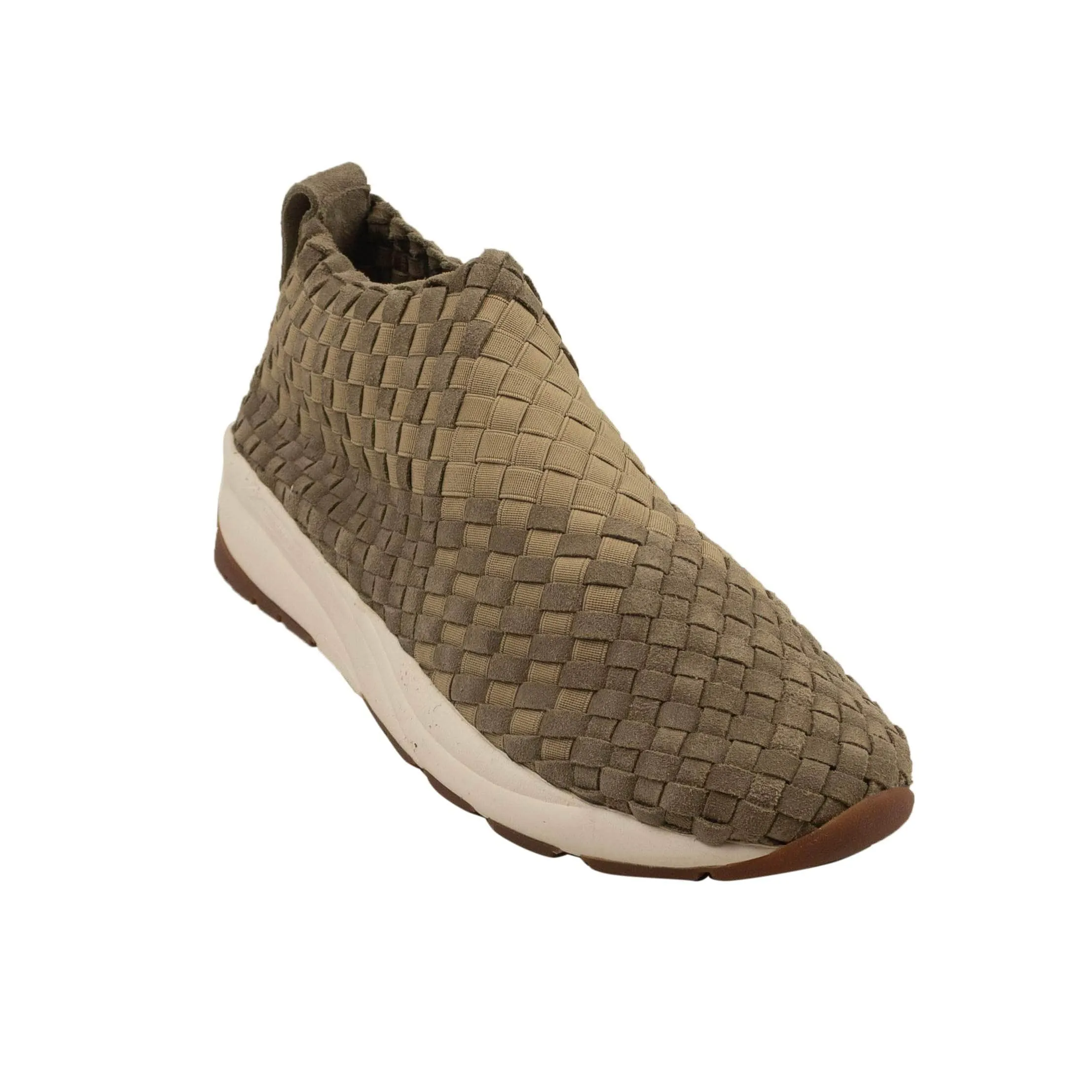 NIB CASBIA Beige Man Rev Slip On Sneakers Size 12/45 $425