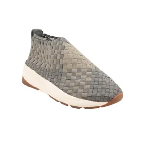 NIB CASBIA Grey Rev Woven Slip On Sneakers Size 13/46 $425