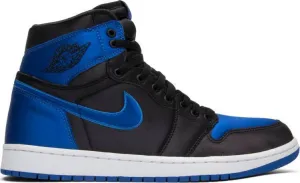 Nike Air Jordan 1 High OG SE 'Satin Royal' Black Blue Shoes Basketball Men !!! CYBER MONDAY SALE !!!