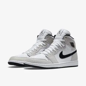 Nike Air Jordan 1 White Elephant Shoes Basketball Men !!! CYBER MONDAY SALE !!!