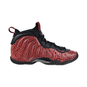 Nike Little Posite One Lava Big Kid's Shoes Black-Bright Crimson