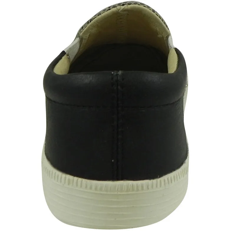 Old Soles Girl's and Boy's 1051 Mumba & Distressed Black Mighty Hoff Sneaker