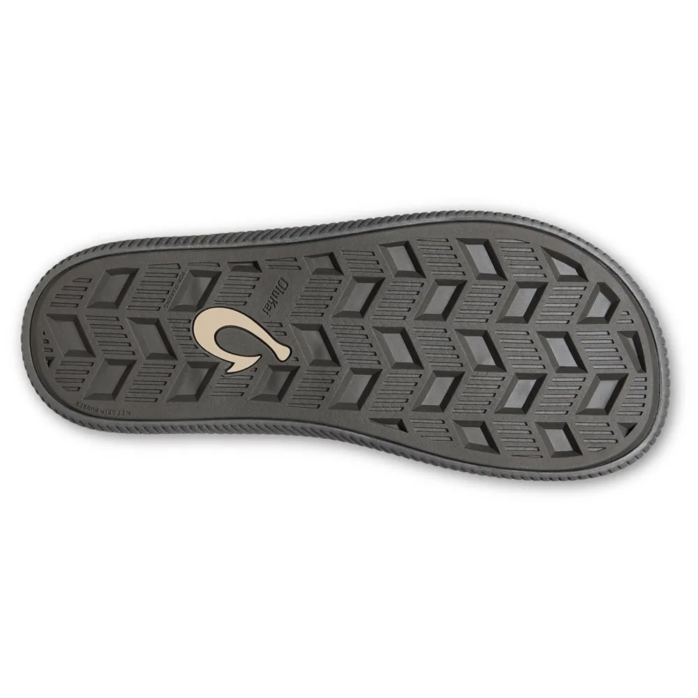 OluKai Ulele Flip Flop Dark Shadow/Black (Men's)