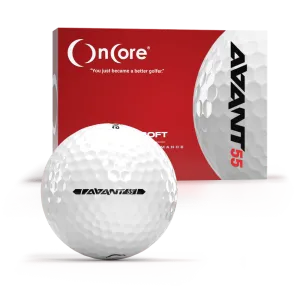 OnCore Avant 55 Golf Balls 1-Dozen White