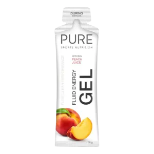 Pure Sports Nutrition - Fluid Energy Gels - Peach