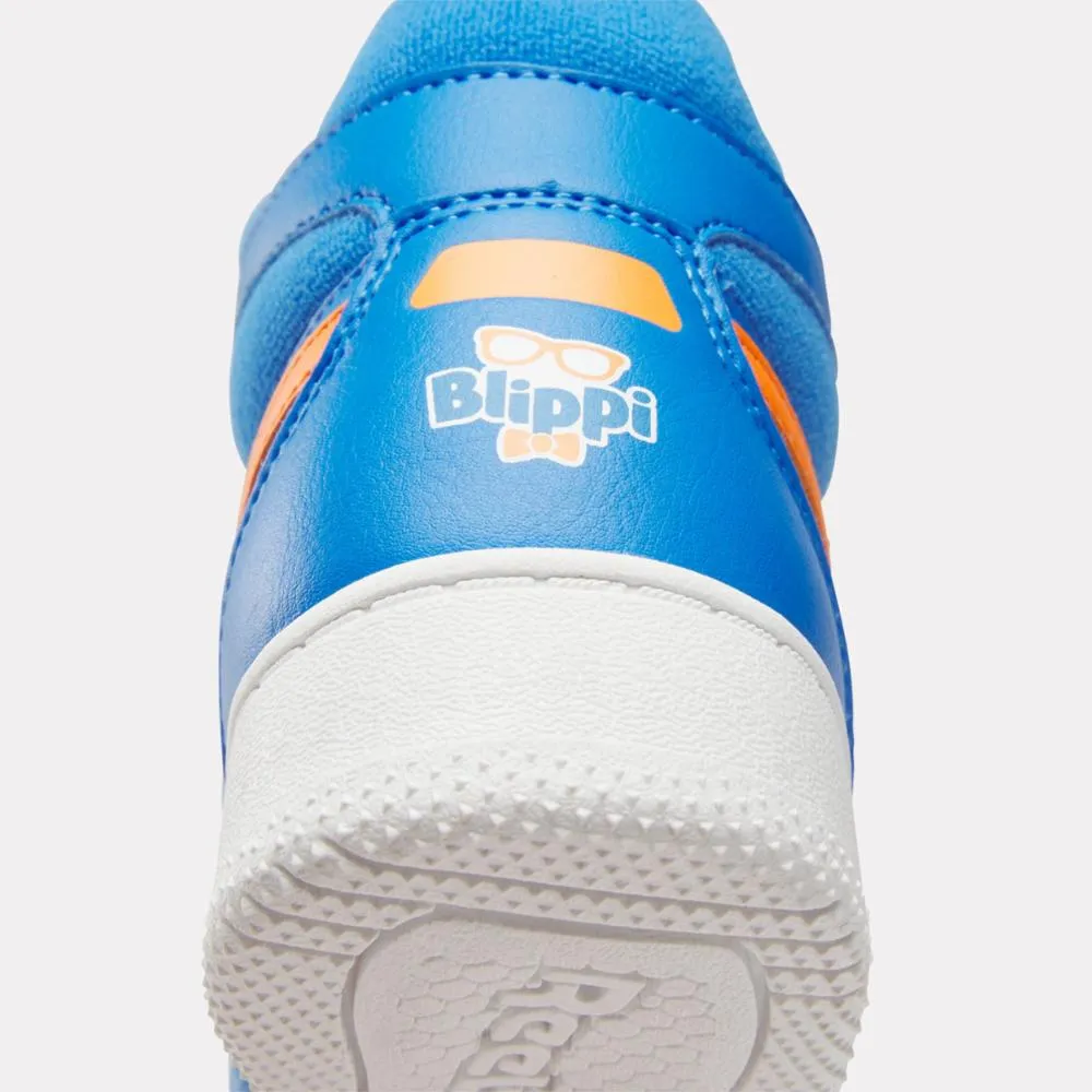 Reebok Footwear Kids Reebok x Blippi BB 4000 II Mid Basketball Shoes - Preschool BLUE/ORANGE/WHITE