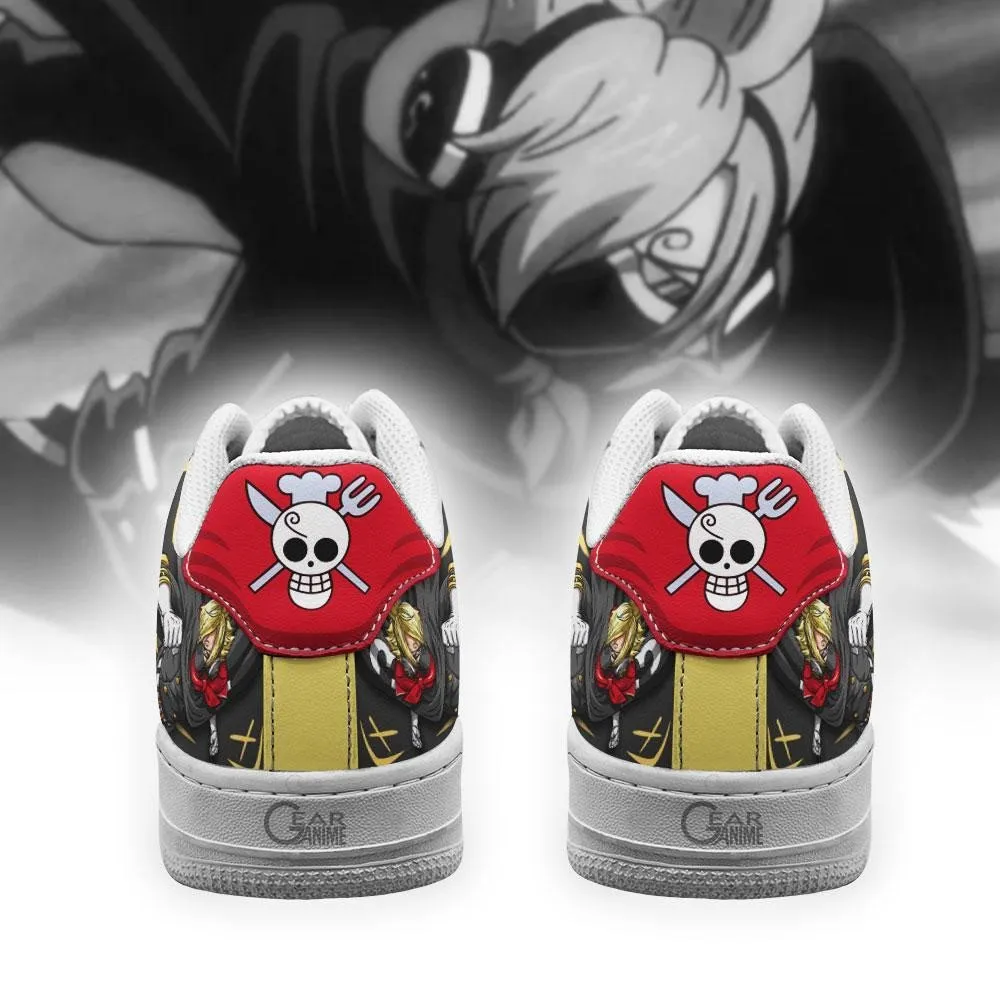 Sanji Raid Suit Air Sneakers Custom Anime OP Shoes