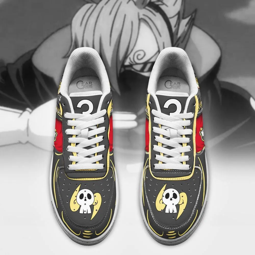 Sanji Raid Suit Air Sneakers Custom Anime OP Shoes