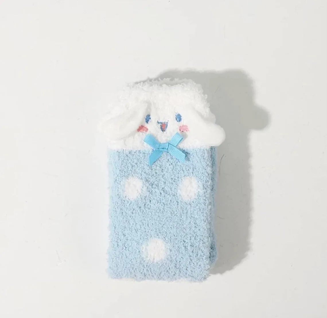 Sanrio My Melody Kuromi Cinnamoroll Pochacco Fluffy Home Warm Sock with Soft Color Winter Accessories