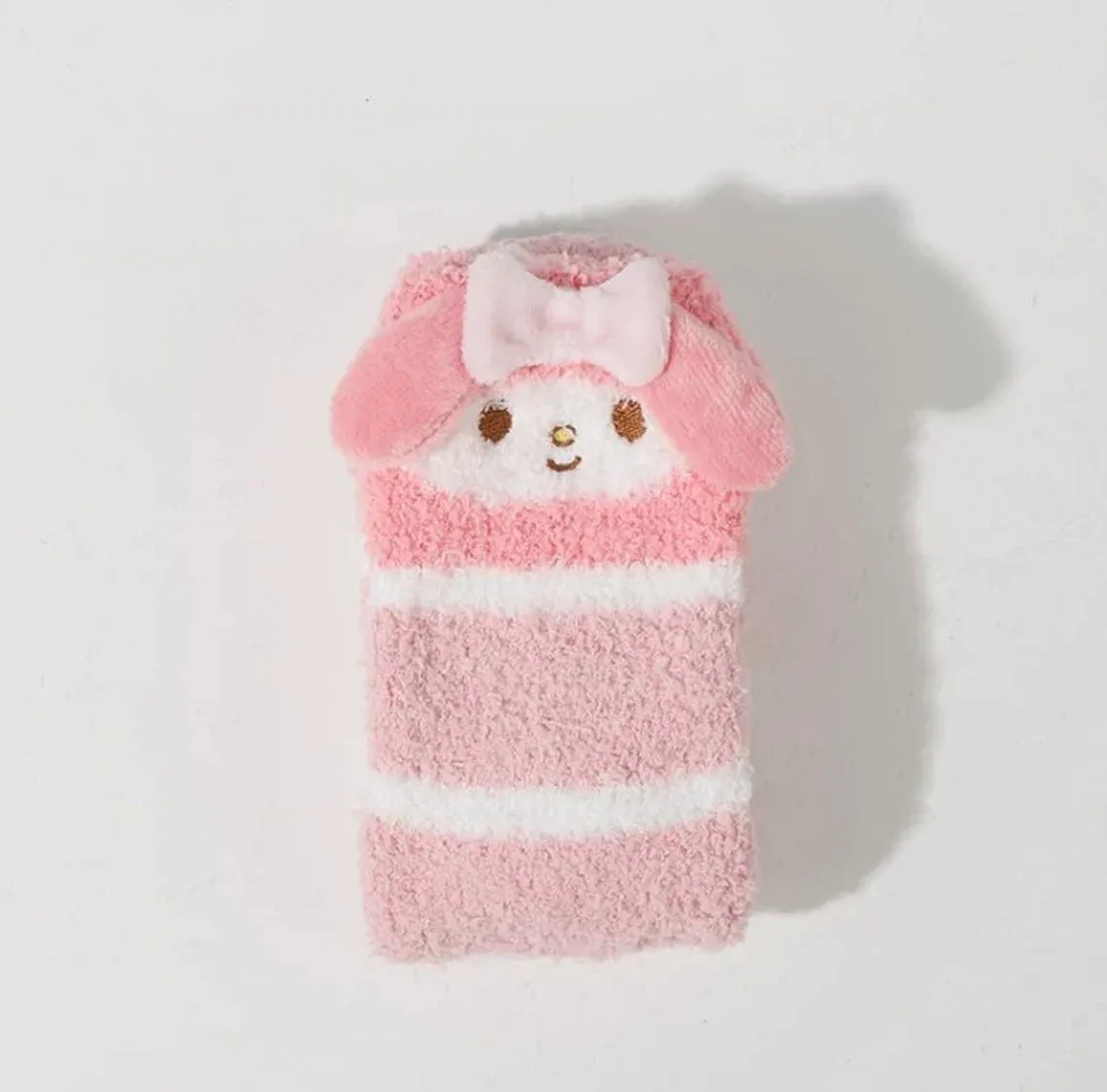 Sanrio My Melody Kuromi Cinnamoroll Pochacco Fluffy Home Warm Sock with Soft Color Winter Accessories