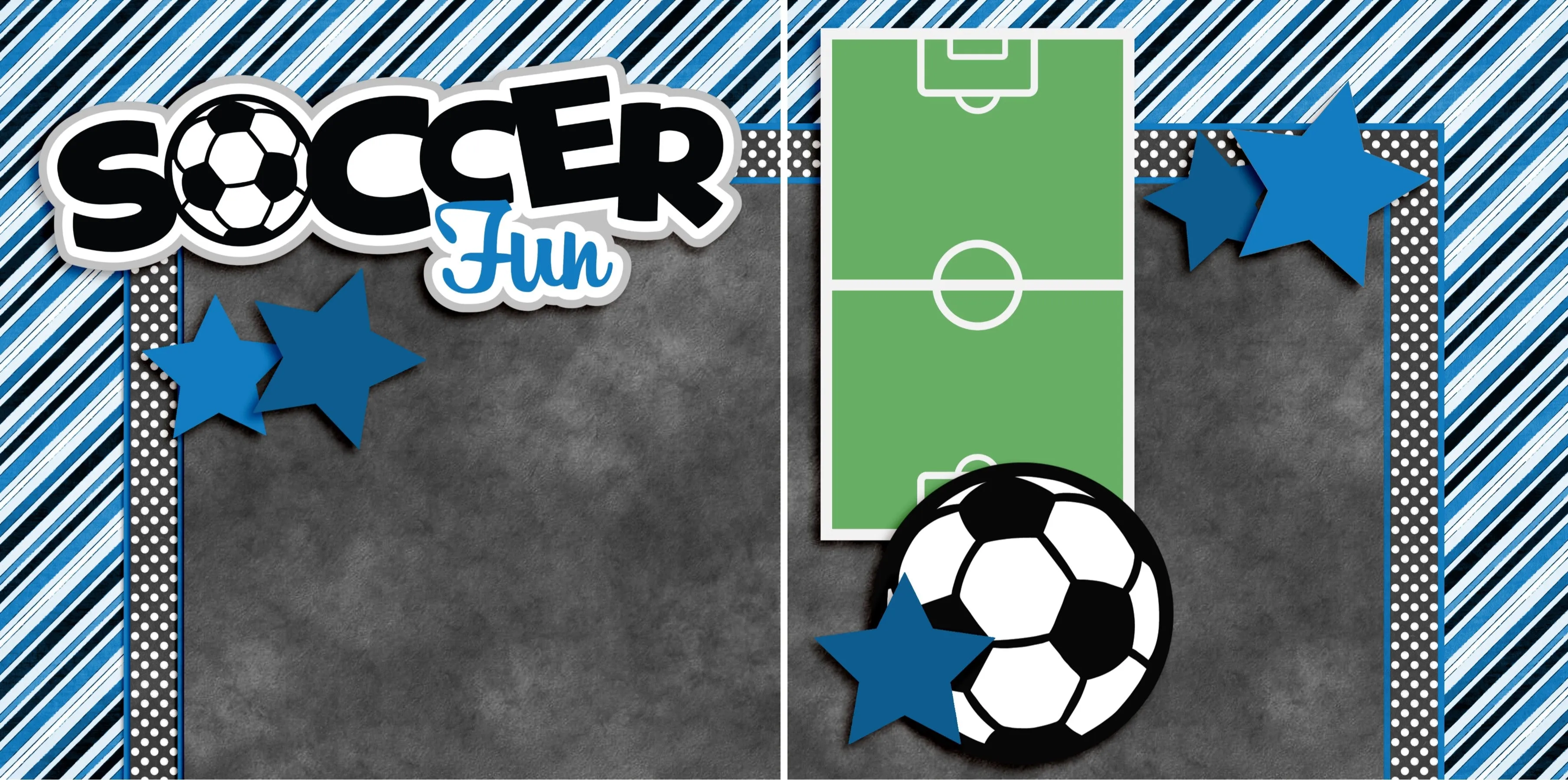 Soccer Fun Blue NPM - 3297