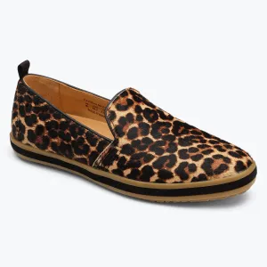 Sutton Suede Slip On - Leopard Hair Calf