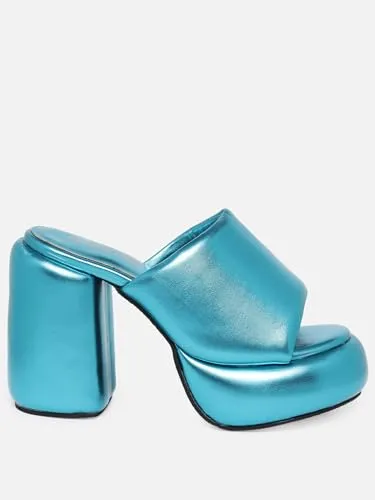 THE QUIRKY NAARI Metallic Chunks - Teal For A Rich Look | Metallic | 6 UK