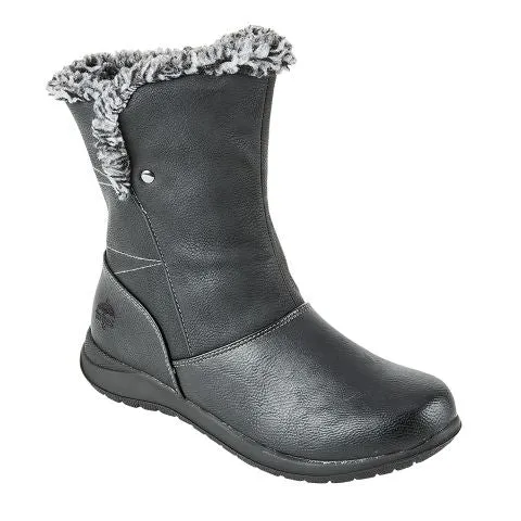 'Totes' Women's 9" Lara Insulated WP Boot - Black