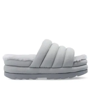 UGG MAXI SLIDE GREY SLIPPERS