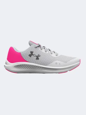 Under Armour Charged Pursuit 3 Gs-Girls Running Shoes Gray/Multicolor