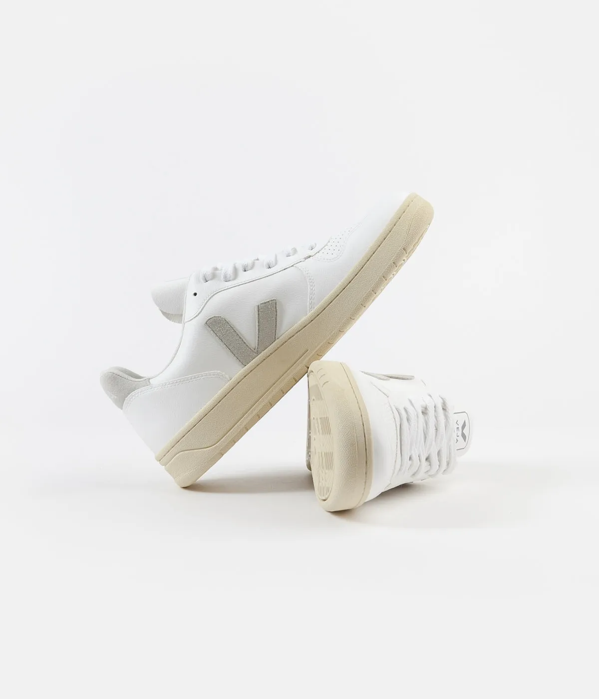 Veja V-10 CWL Shoes - White / Natural / Butter Sole