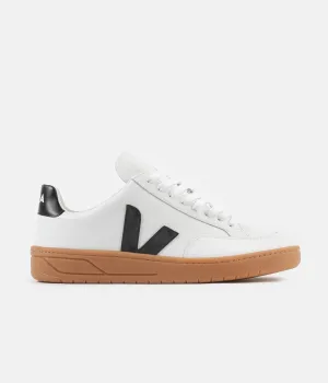 Veja V-12 Leather Shoes - Extra White / Black / Natural