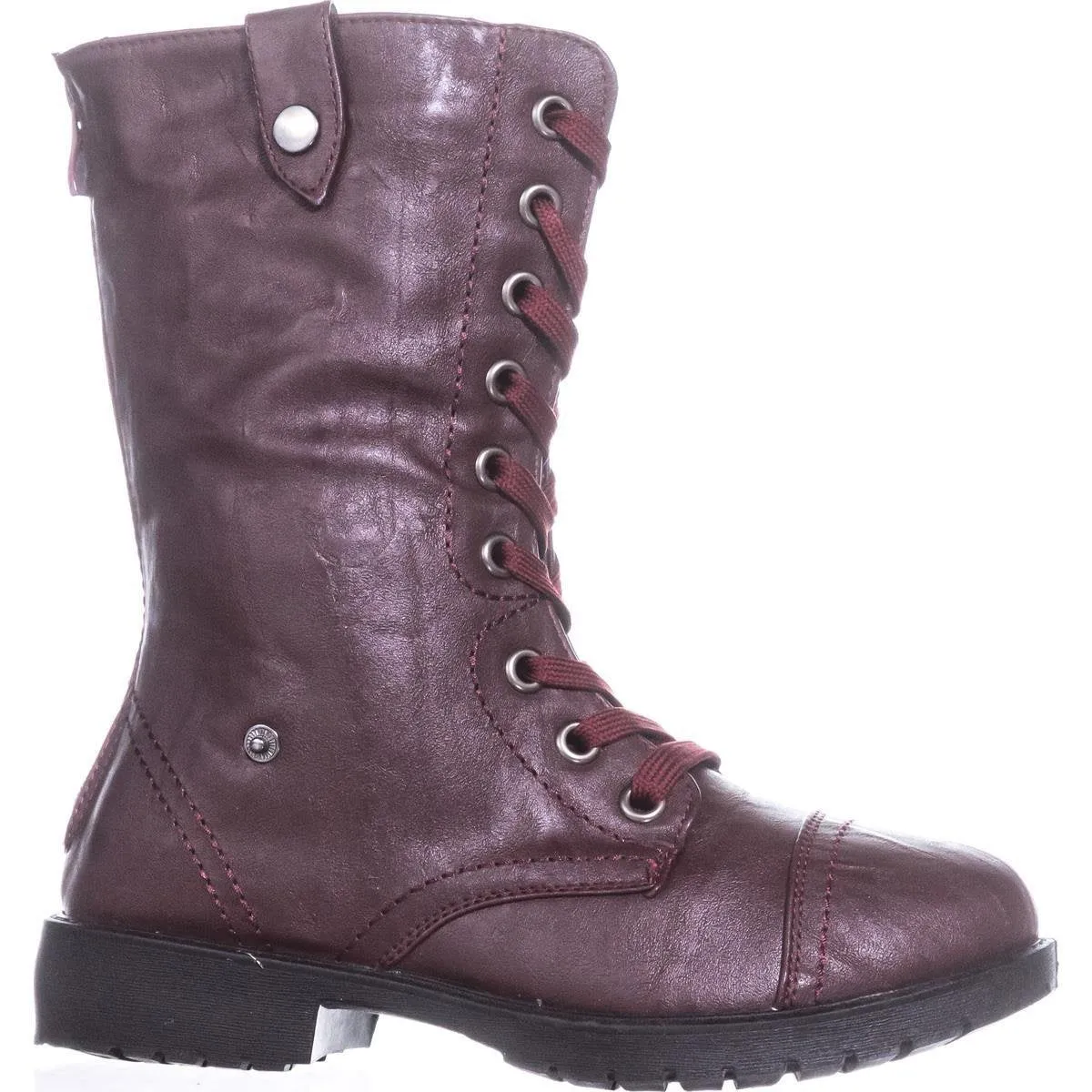 Wanted Colorado Combat Boot with Fold-Over Knit Detail