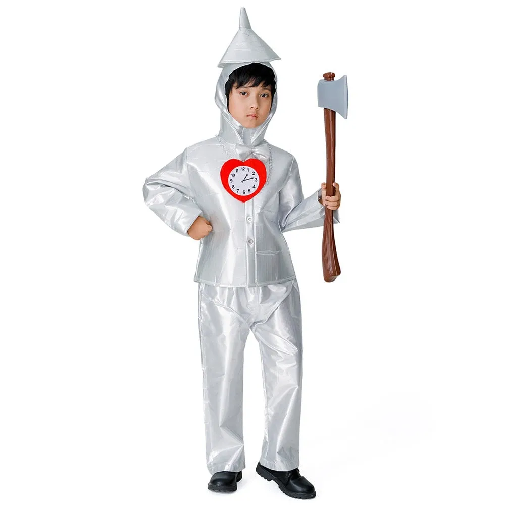 Wizard of Oz Tin Man Family Cosplay Costumes