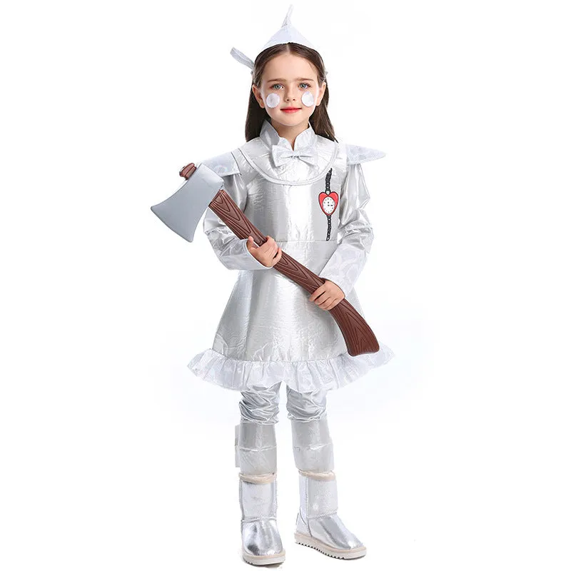 Wizard of Oz Tin Man Family Cosplay Costumes