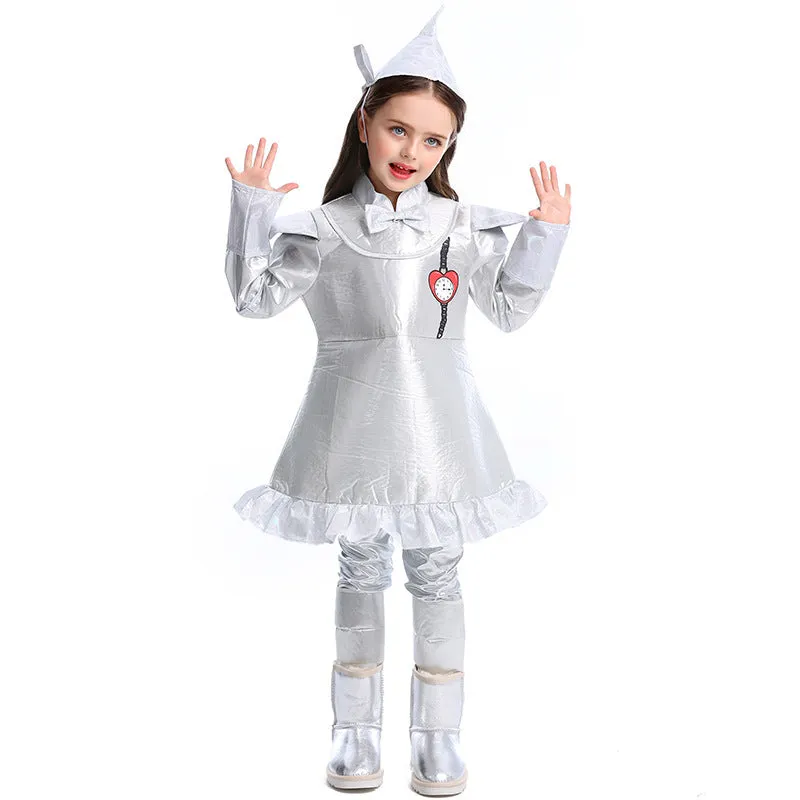 Wizard of Oz Tin Man Family Cosplay Costumes